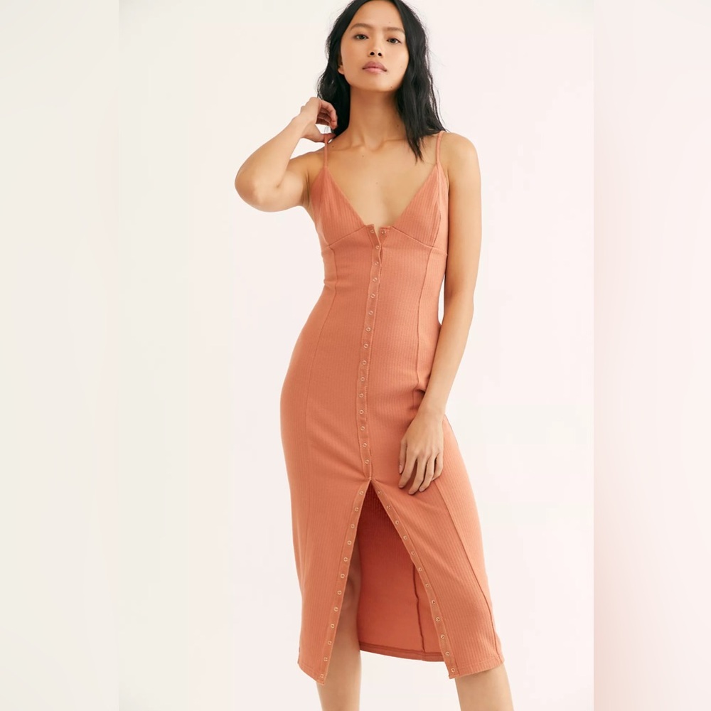 Free People Make It Snappy Dress